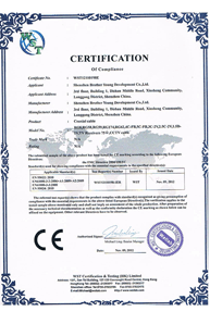 CE Certificate For Coax Cable
