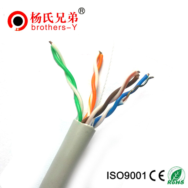 High speed 99.99% copper cat5e lan cable