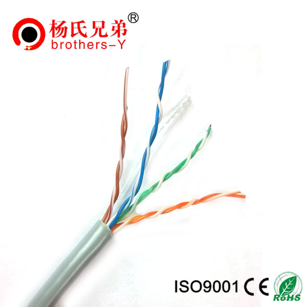 OEM network cable CU/CCA/CCS cat5e lan cable