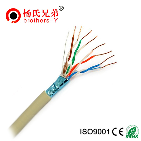 FTP cat5e armored lan cable with 99.99% copper
