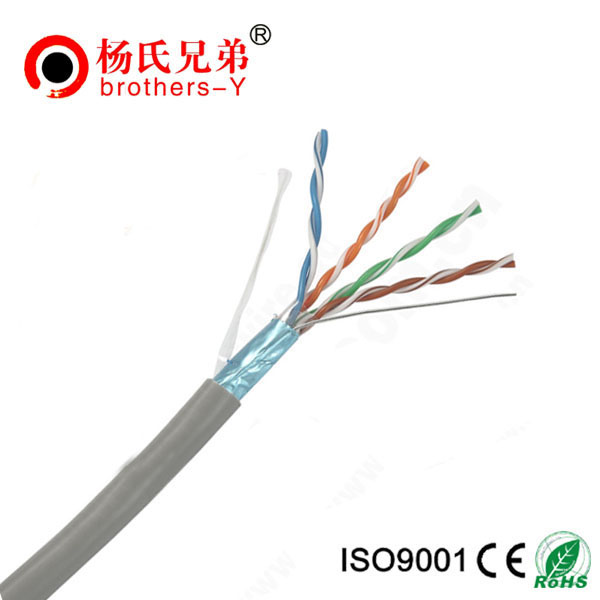 Cat5e FTP bare copper solid <span class=