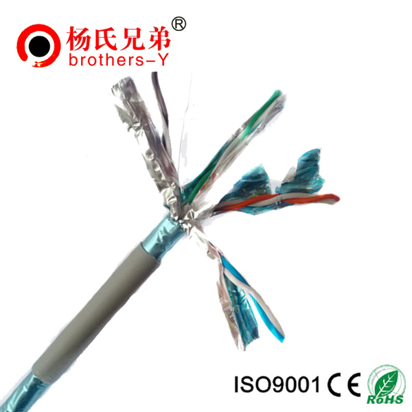 Colorful cat6a network cable from China factory