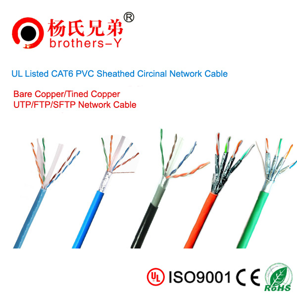 350MHZ CAT6 communication cable brothers-Y brand