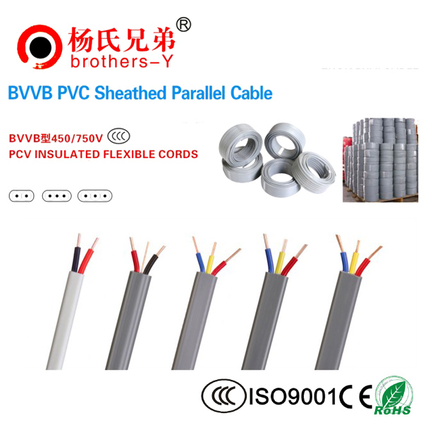 BVV PVC Sheathed Parallel Cable