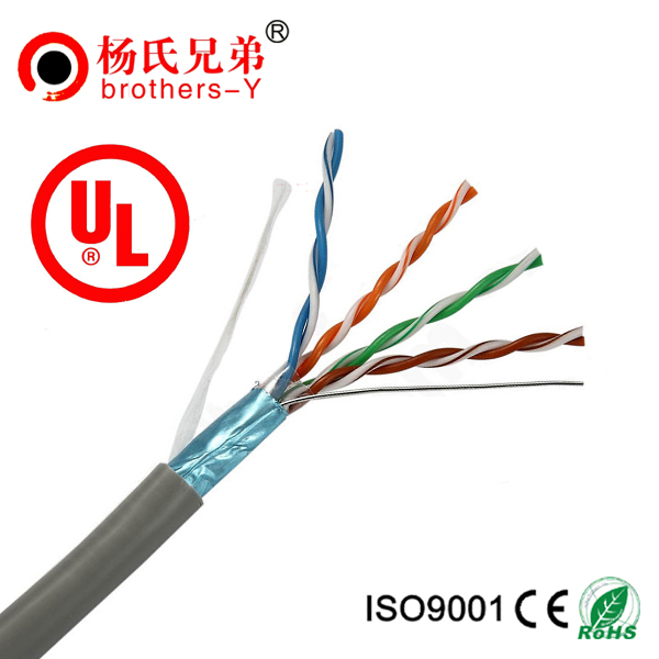 solid copper 0.51mm cat5e ethernet cable with factory price